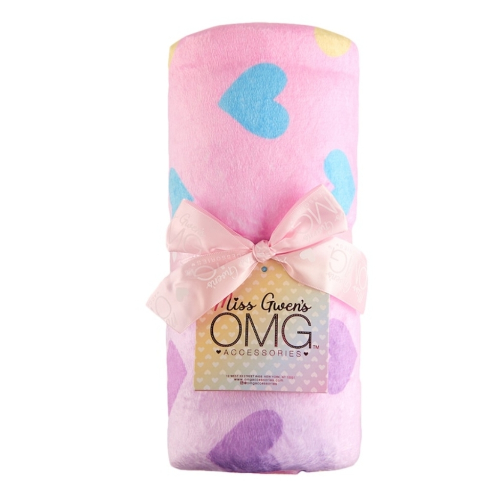 OMBRE RAINBOW PRINT BLANKET - Brand New with Tags